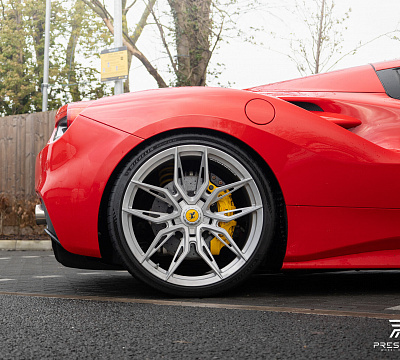 Фото дисков NOVITEC NF11 на Ferrari 488