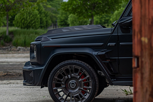 Фото дисков Brixton Forged LX03 Сатиновый темный лак на Mercedes-Benz G-Class III