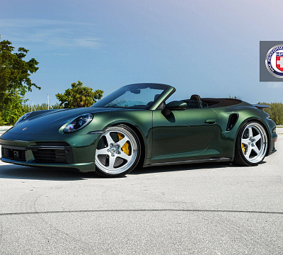 Фото дисков HRE 527 на Porsche 911 VIII