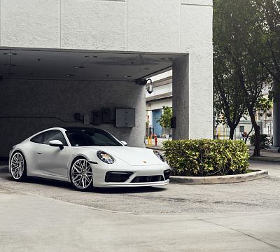 Фото дисков Vossen EVO-5R на Porsche 911 VIII