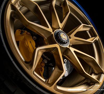 Фото дисков HRE P201 на Porsche 911 VII
