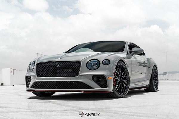 Фото дисков Anrky AN10 Черный глянец на Bentley Continental GT III