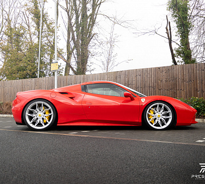 Фото дисков NOVITEC NF11 на Ferrari 488