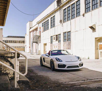 Фото дисков Brixton Forged CM6-R на Porsche Boxster III