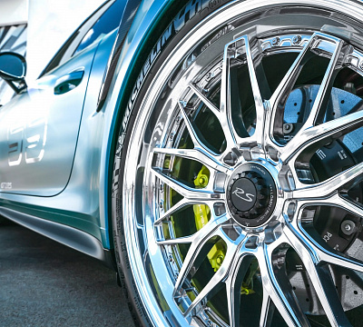 Фото дисков Anrky RS1 на Porsche 911 VII