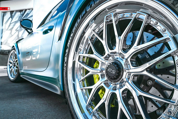 Фото дисков Anrky RS1 Полированный лак на Porsche 911 VII