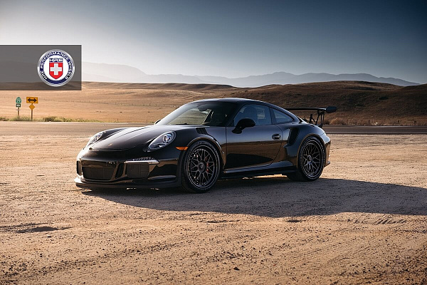 Фото дисков HRE 300 Черный сатин на Porsche 911 VII