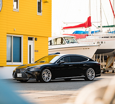 Фото дисков Vossen S17-01 на Lexus LS IV