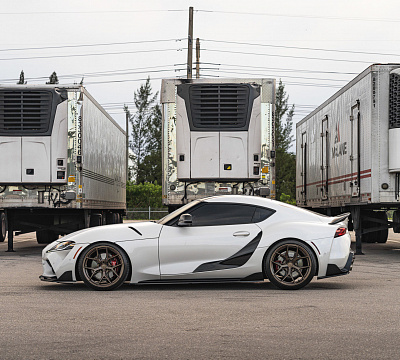 Фото дисков Vossen HF-5 на Toyota Supra A90