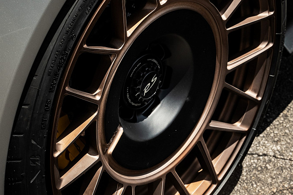 Фото дисков Anrky AN20 Aerosport Сатиновая бронза на Porsche 911 VIII