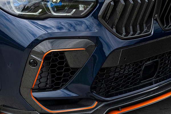Фото дисков Carlex Design G-Falcon Черный глянец на BMW X6/X6 M (G06/F96)