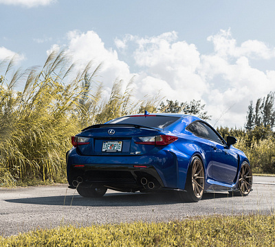 Фото дисков Anrky AN12 на Lexus RC
