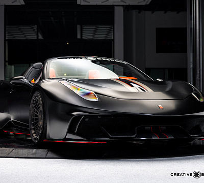 Фото дисков Brixton Forged TR10 AERO1 на Ferrari 458