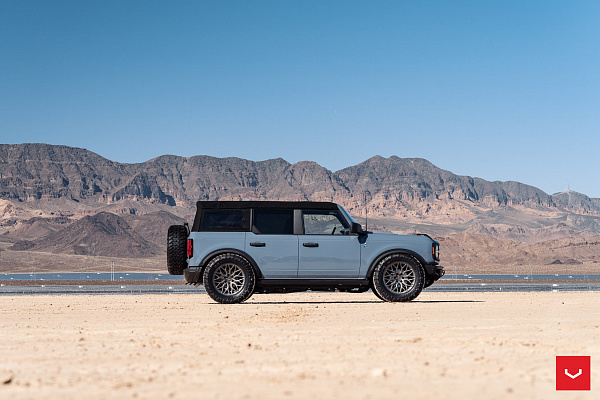 Фото дисков Vossen HF6-3 Матовый графит на Ford Bronco
