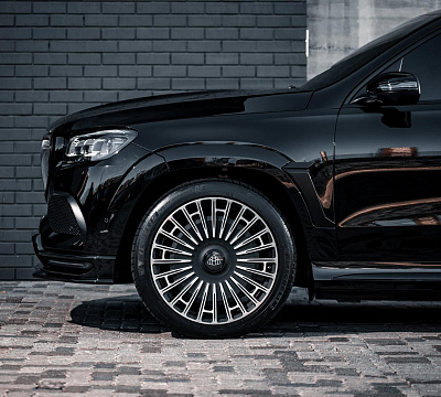 Фото дисков Brixton Forged LX07 на Mercedes-Benz GLS (X167)