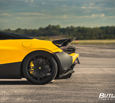 Фото дисков Vossen M-X6 на McLaren 720S