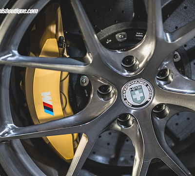 Фото дисков HRE P101 на BMW 3/M3 (F3x/F80)