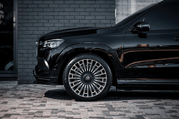 Фото дисков Brixton Forged LX07 Алмазная проточка на Mercedes-Benz GLS (X167)