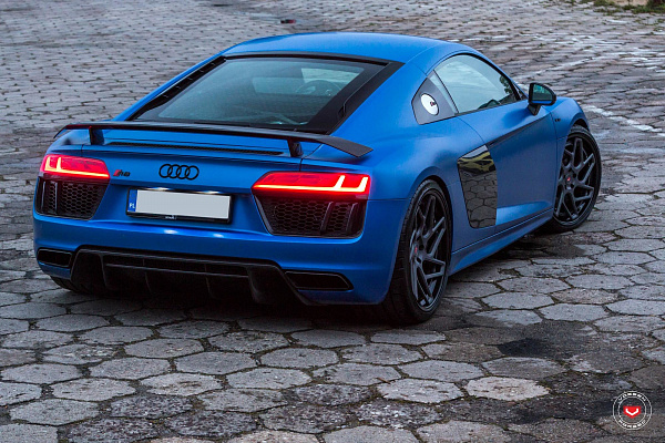 Фото дисков Vossen CG-209T (3-Piece) Сатиновый графит на Audi R8 (4S)