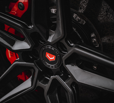 Фото дисков Vossen EVO-1 на Ferrari 488