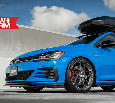 Фото дисков HRE FF11 на Volkswagen Golf VII