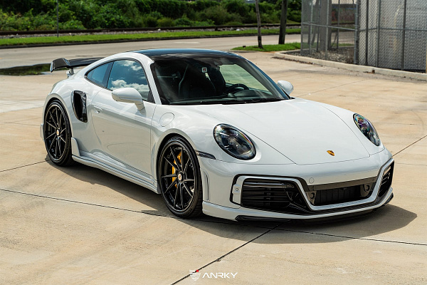 Фото дисков Anrky AN33 Черный сатин на Porsche 911 VIII