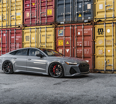 Фото дисков Vossen HF-3 на Audi A/RS 7 (4K)
