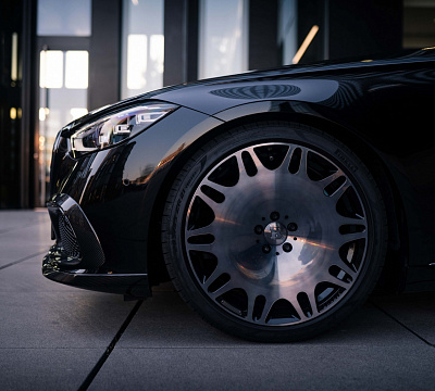 Фото дисков BRABUS Monoblock M (Platinum Edition) на Mercedes-Benz S-Class (W223)