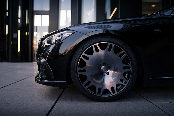 Фото дисков BRABUS Monoblock M (Platinum Edition) Черный глянец на Mercedes-Benz S-Class (W223)