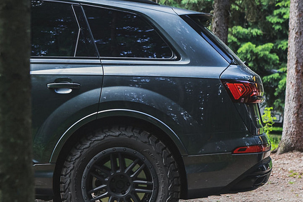 Фото дисков Black Rhino ARCHES Черный матовый на Audi Q7 (4M)