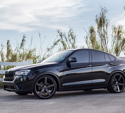 Фото дисков Vossen CV3 на BMW X4 (F26)