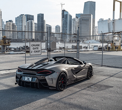 Фото дисков Vossen S21-01 на McLaren 570S