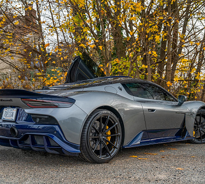 Фото дисков AL13 R10 на Maserati MC20