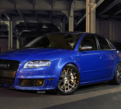 Фото дисков Strasse Wheels SM7 Deep Concave на Audi A/S/RS 4 (B8)