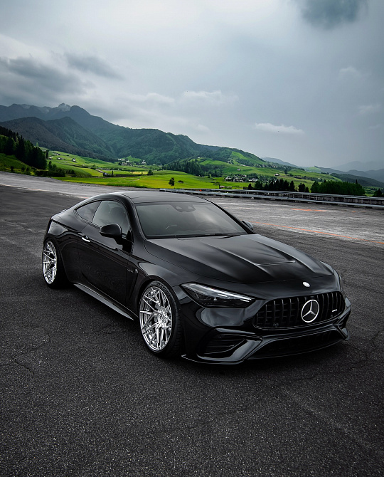 Фото дисков R803 2-Piece Полированный лак на Mercedes-Benz CLE