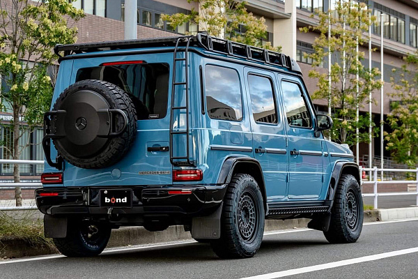 Фото дисков HRE 515 GTM Черный сатин на Mercedes-Benz G-Class III