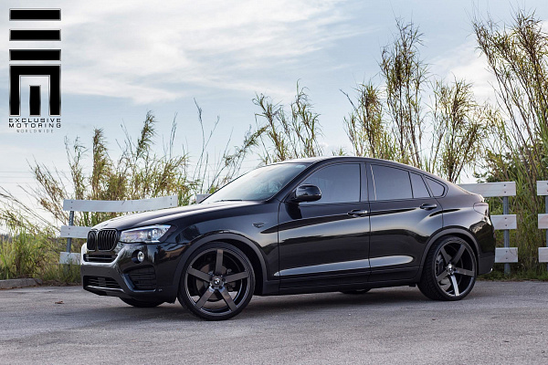 Фото дисков Vossen CV3 Глянцевый графит на BMW X4 (F26)