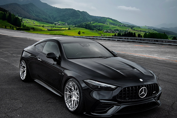 Фото дисков Radi8 R803 2-Piece Полированный лак на Mercedes-Benz CLE