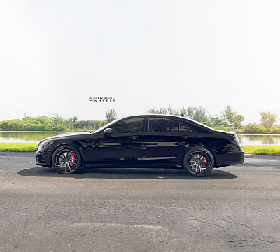 Фото дисков Strasse Wheels SV1 Deep Concave FS на Mercedes-Benz S-Class (W222, C217)