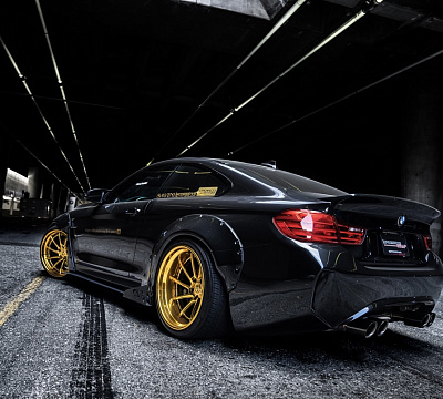 Фото дисков Savini BM15 на BMW 4/M4 (F32/F82)