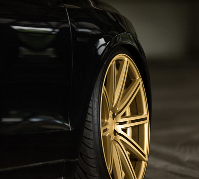 Фото дисков Vossen CV4 на Audi Q5 (8R)