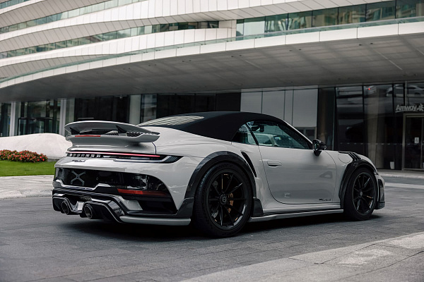 Фото дисков Brixton Forged R11-R Черный сатин на Porsche 911 VIII
