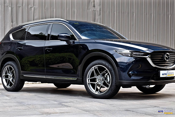 Фото дисков HRE FF11 Серебро на Mazda CX-8