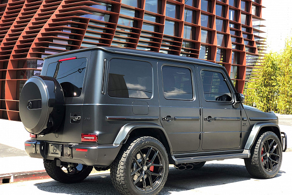 Фото дисков HRE P101SC Черный глянец на Mercedes-Benz G-Class III