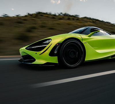 Фото дисков Strasse Wheels SV10M Deep Concave FS на McLaren 720S