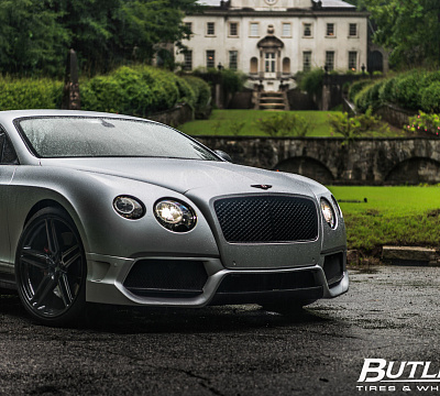 Фото дисков Vossen HF-1 на Bentley Continental GT II