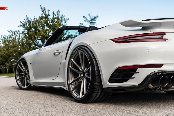 Фото дисков Anrky AN14 Сатиновый тонированный лак на Porsche 911 VII