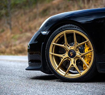 Фото дисков Vossen S21-01 на Porsche 911 VII