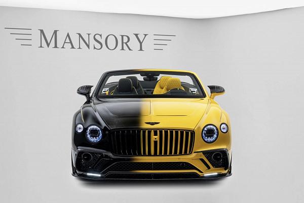 Фото дисков Mansory BY.5 Черный глянец на Bentley Continental GT III