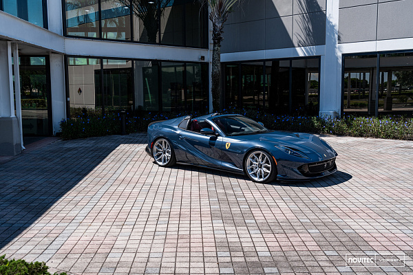 Фото дисков NOVITEC NF11 Глянцевый лак на Ferrari 812